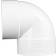 NDS 4-in 90-Degree PVC Sewer and Drain Elbow 4P02