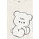 H&M Printed Cotton Top - Cream/Teddy Bear (1270165001)