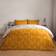 OHS Geometric Print Set - Double - Duvet Cover Yellow (200x200cm)