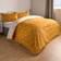 OHS Geometric Print Set - Double - Duvet Cover Yellow (200x200cm)