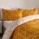 OHS Geometric Print Set - Double - Duvet Cover Yellow (200x200cm)