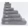 Dunelm Egyptian Cotton Bath Towel Silver (200x100cm)