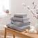 Dunelm Egyptian Cotton Bath Towel Silver (200x100cm)