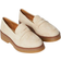 Oasis Beige Loafers Womens Casual Flats