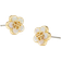 Tory Burch Kira Flower Stud Earrings GOLD MOTHER O
