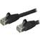 StarTech 12ft Black Patch Cable with Snagless RJ45 Connectors 12ft