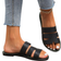Shein New SpringSummer Fashion Casual OneStrap Open Toe Slippers Womens Comfy Flat Heel Beach Sandals Summer Lightweight SlipOn Slide Sandals