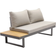 Sunfun m/sidebord Loungesæt, borde inkl. 1 sofaer
