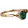 Shein pc Fashionable New Gold Plated Inlaid White Green Cubic Zirconia Ring Suitable For Engagement Wedding Gift For Women Men Family Friends Lover
