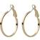 Snö of Sweden Moe Ring Earrings - Gold