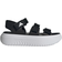 adidas Women's Slyn Platform Sandals Black/White/White 10.0 10.0 M