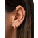 Shein Pairs Gold Hoop Stud Earrings For Women, 18K Gold Plated Tiny Stainless Steel Earrings Sets For Multiple Piercing, Dainty Huggie Hoop Earring