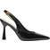 Shein Womens High Heel Pointed Toe Fashionable Buckled Stone Pattern Back Strap Shoes