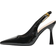 Shein Womens High Heel Pointed Toe Fashionable Buckled Stone Pattern Back Strap Shoes