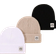Shein pcs Pack Baby Stroller Logo Knitted Beanies Winter Warm