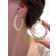 Shein 2023 New Arrival High-end Luxury Faux Pearl Hoop Earrings With Unique Design and of Style For Women