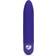LoveHoney Mini Thrill Rechargeable Silicone Bullet Vibrator Purple