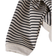 Shein Young Girl Striped Drop Shoulder Sweatshirt