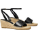 Tory Burch Ines Espadrille Wedge Sandal - Perfect Black