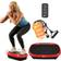 LifePro Compact Standing Vibration Plate Platform, Whole Body Vibration Exercise Machine for Low Impact Workouts with Resistance Bands and Remote