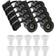 LEDlife 10 Stk Indbygningsspot Inno88 Udendørs Inkl 4,5W GU10 Sort IP44 Spotlight 10stk