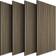 tectake 406037 Set of 4 1200x600x21mm