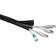 Goobay Pro Wiresleeve 1.8m Musta