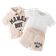 Shein pcsSet Baby Boys Letter Printed Casual Sports Shirt Short Sleeve TShirt And Shorts Set For Summer