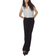 H&M Straight Drawstring Trousers - Black