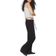 H&M Straight Drawstring Trousers - Black