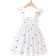 Shein Toddler Girls Cherry Print Ruffle Trim Dress
