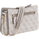 Guess Zamira Top Zip Shoulder Bag - Dark Taupe Logo