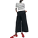 H&M Dart Waist Culottes - Black