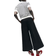H&M Dart Waist Culottes - Black