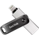 SanDisk 256GB iXpand Flash Drive Go with Lightning USB 3.0 connectors, for iPhone/iPad, PC Mac