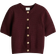 H&M Textured Knit Cardigan - Burgundy