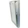 Solid Elements Toppsving Aluminium 12X12 Hvitmalt Tre, Aluminium Topphengslet vindu 3-glassvindu 120x120cm