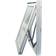 Solid Elements Toppsving Aluminium 12X12 Hvitmalt Tre, Aluminium Topphengslet vindu 3-glassvindu 120x120cm