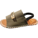 Shein Women Flat Sandals Buckle Elastic Ladies White Open Toe Flat Slipper Pure Color Slides Anti-Slip, Suitable For Indoor And Outdoor