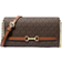 Michael Kors Carson Large Signature Logo Convertible Crossbody Bag - Brown