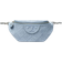 Tory Burch Fleming Denim-Print Suede Belt Bag - OS