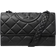 Tory Burch Fleming Matte Leather Convertible Shoulder Bag - Black