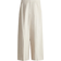H&M Wide Linen Blend Trousers - Light Beige