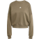 adidas Essentials Small Logo Feel Sweatshirt - Olive Strata/White