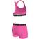 Nike Swim Big Racerback Bikini and Shorts Set - Pink