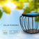 V-TAC Solcells 1W Varmvit Kall Vit Bordslampa 30.5cm