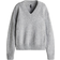 H&M V-neck Jumper - Grey