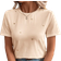 Shein Women Gold Thread Embroidery Heart Print Casual Daily Wear Short Sleeve TShirtSummer TShirt Women T Shirts Cotton Tea Party Attire Embroidered Top TS