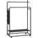 Songmics Double-Rod UHSR171B01 Clothes Rack 40.6x74.6"