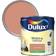 Dulux Silk Emulsion Paint, 2.5L, Copper Blush Wall Paint Copper Blush 2.5L